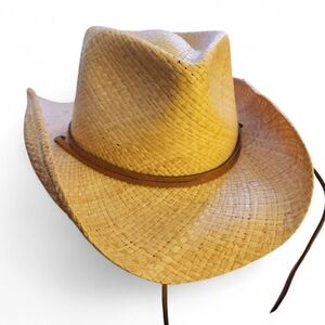 Stetson Tan Straw Cowboy Hat